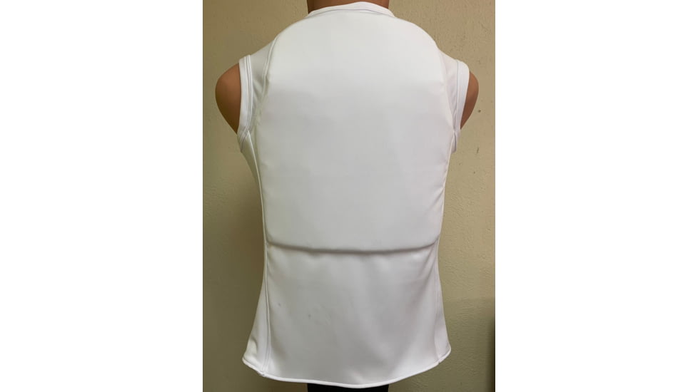ExecDefense USA Bulletproof T-Shirt, Level III A, White, Small, ED-PTS01-WS