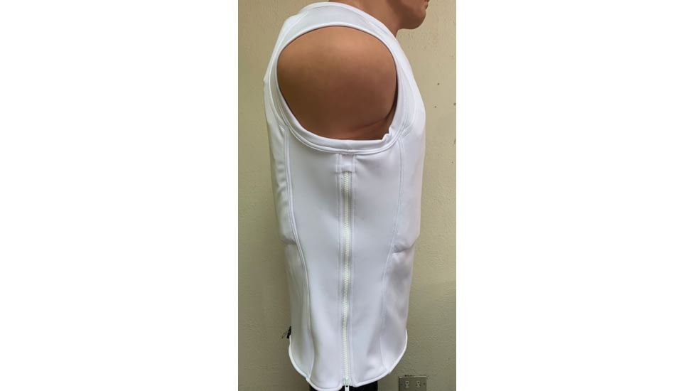 ExecDefense USA Bulletproof T-Shirt, Level III A, White, Small, ED-PTS01-WS