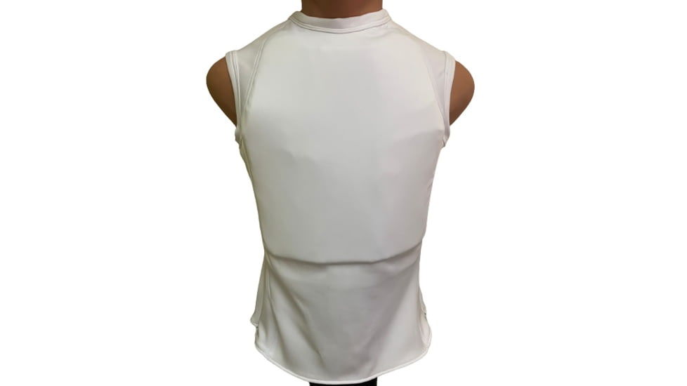 ExecDefense USA Bulletproof T-Shirt, Level III A, White, Small, ED-PTS01-WS