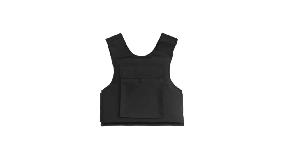 ExecDefense USA External Bulletproof Vest, Black, Large, EXV-092-L