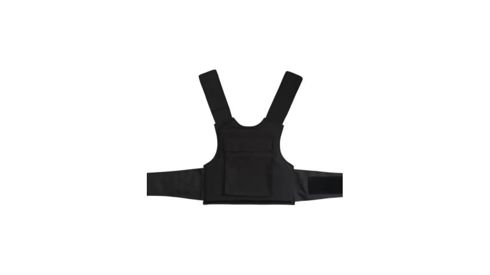 ExecDefense USA External Bulletproof Vest, Black, Large, EXV-092-L
