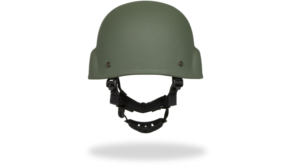 ExecDefense USA MICH ACH Ballistic Helmet, Green, Small, EH-0881-GS