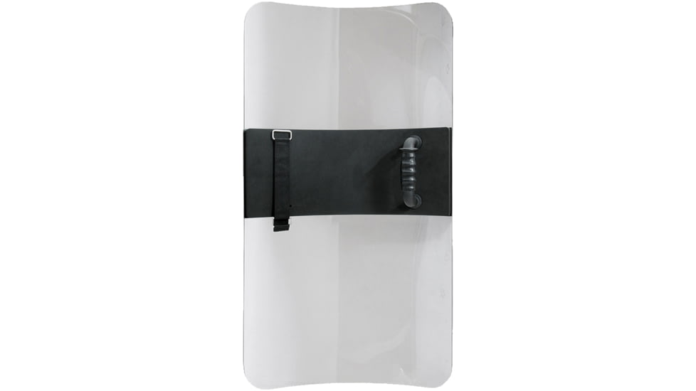 ExecDefense USA Protec-X Classic Riot Shield, Transparent, Standard Size, 35.5in x 19.5in, EXS-221