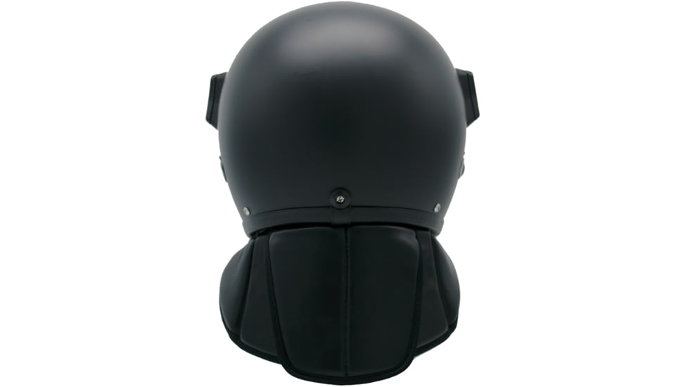 ExecDefense USA PROTEC-X Riot Helmet, Black, X-Large, EDX-072-XL