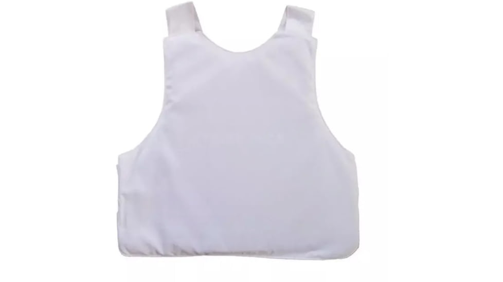 ExecDefense USA Stab-Proof Level 2 Vest, White, 2XL, ESW-02-XXL