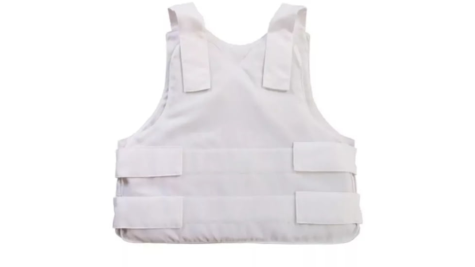 ExecDefense USA Stab-Proof Level 2 Vest, White, 2XL, ESW-02-XXL