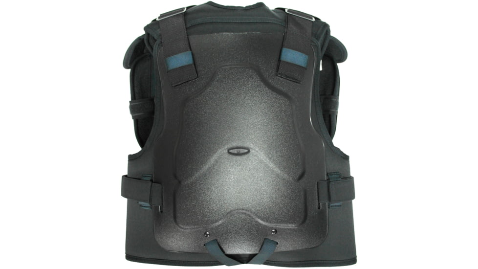 ExecDefense USA TURBO-X Riot Suit, Black &amp; Dark Navy Blue, Universal Size, TURBO-X