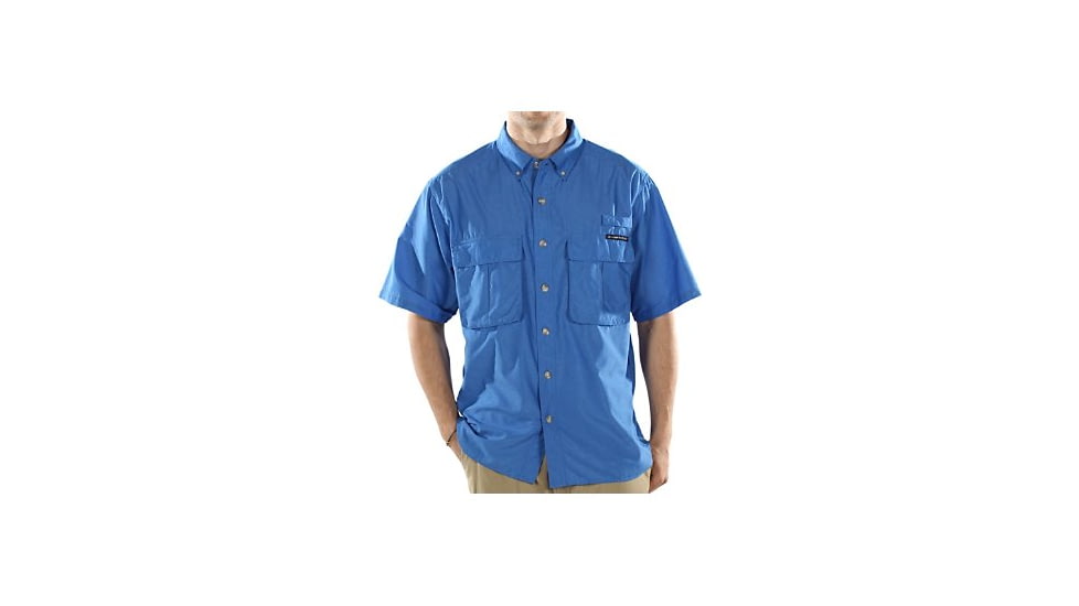ExOfficio Air Strip Lite S/S Clearance - Men's-Cobalt-Medium