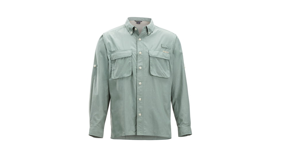 ExOfficio Air Strip Long Sleeve - Men's, Bonsai, Large, 1001-2035-Bonsai-L