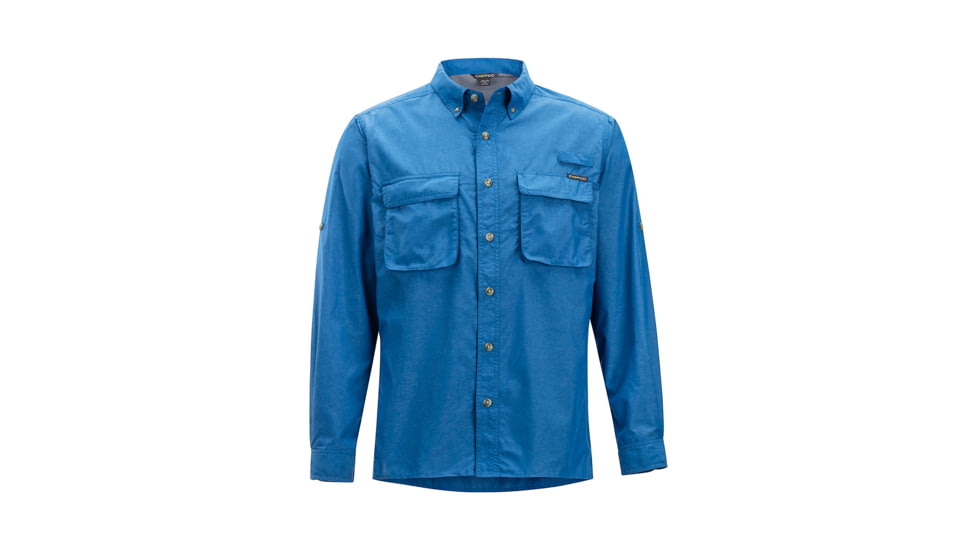 ExOfficio Air Strip Long Sleeve - Men's, Regatta, Large, 1001-2035-Regatta-L