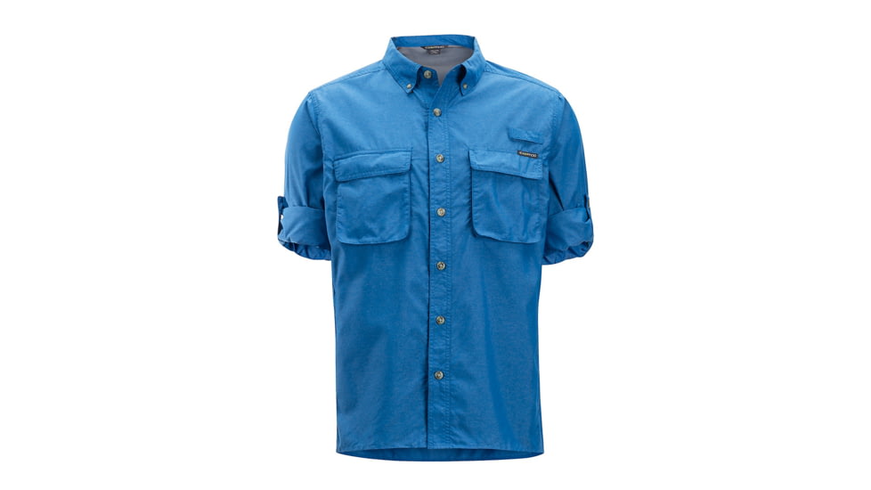 ExOfficio Air Strip Long Sleeve - Men's, Regatta, Large, 1001-2035-Regatta-L