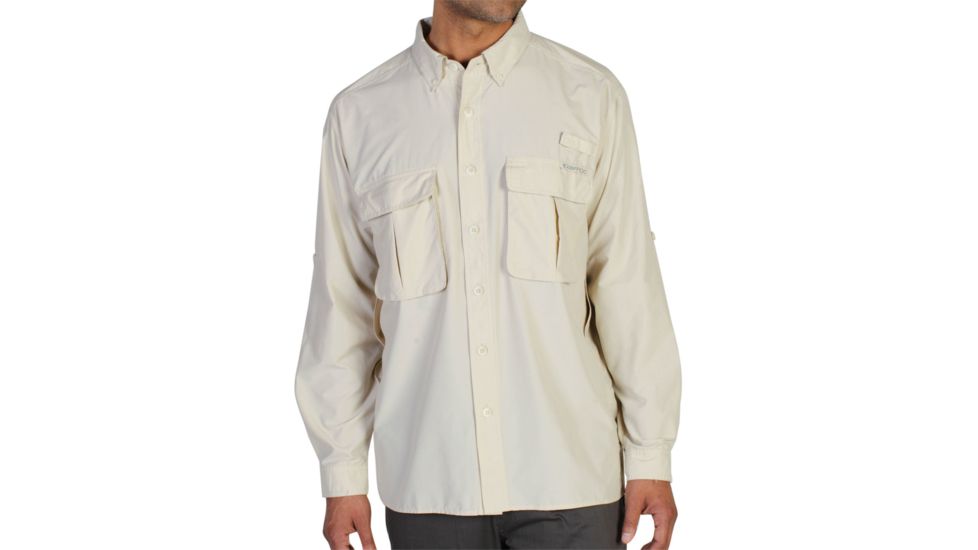 ExOfficio Air Strip Long Sleeve Shirt - Men's, Bone, Extra Large, 10012035-8050-XL