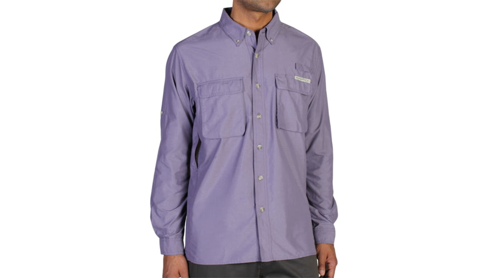 ExOfficio Air Strip Long Sleeve Shirt - Men's, Taro, Small, 10012035-4710-S