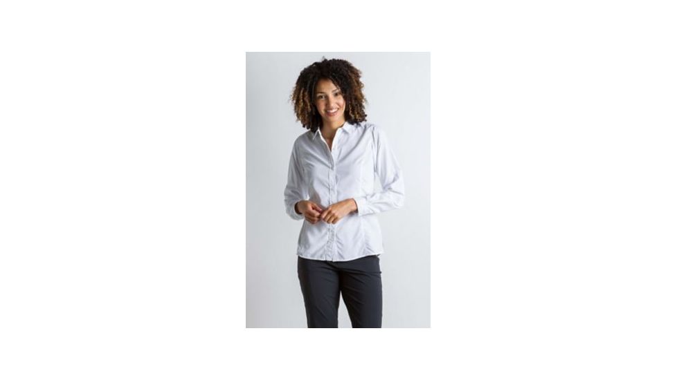 ExOfficio BA Brisa Long Sleeve Shirt Women's, White, S 21013152-1000_S