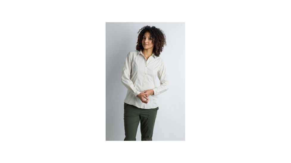 ExOfficio BA Brisa Long Sleeve Shirt Women's, Lt Stone, M 21013152-8209_M