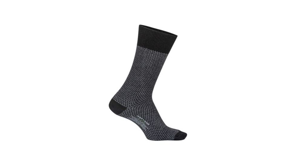 ExOfficio BA Brookside Park Sock Men's, Black, M/L 31553133-9999_M/L