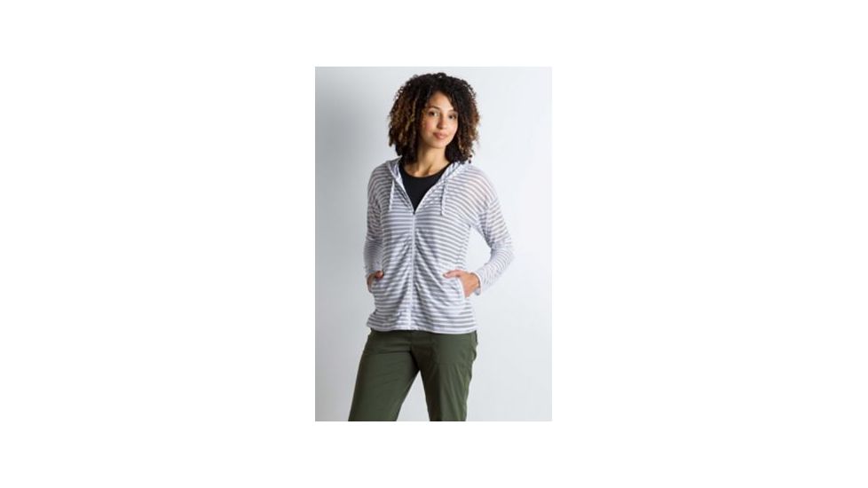 ExOfficio BA Modena Hoody Women's, White, S 21113080-1000_S