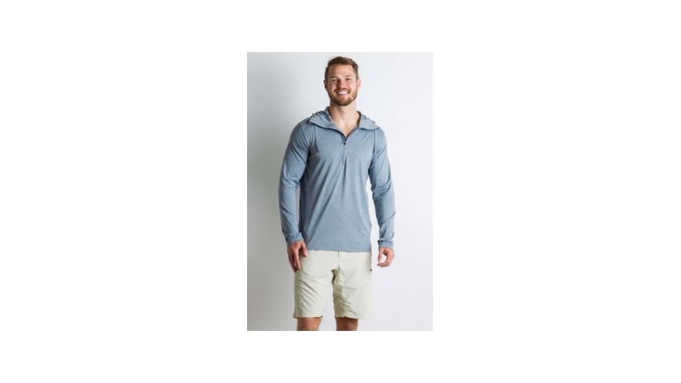 ExOfficio BA Sol Cool Hoody Men's, Indigowash, M 11113125-5990_M
