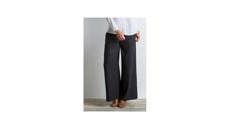 ExOfficio Basilica Wide-Leg Pant Women's, Black, 6 20213090-9999_6