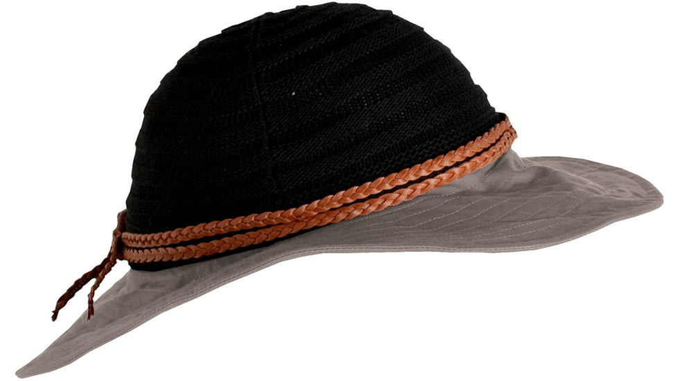 ExOfficio Boardwalk Sun Hat - Women's -Black/Slate-S/M