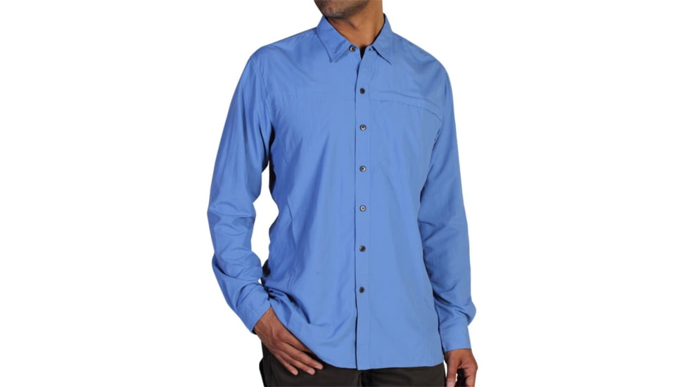 ExOfficio BugsAway Breez'r Shirt - Men's-Cayman-Medium