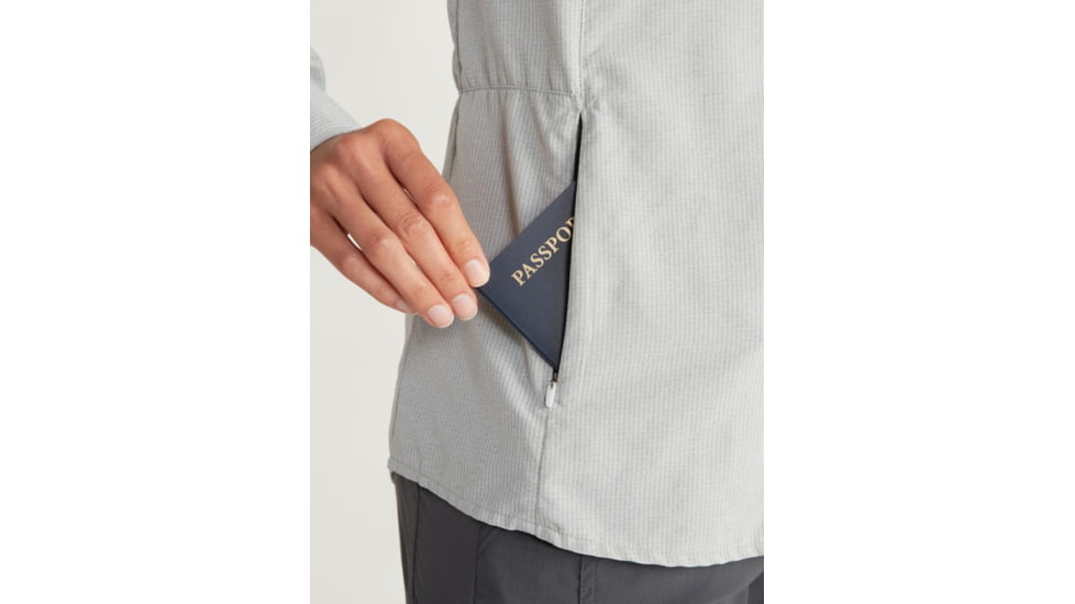 ExOfficio Bugsaway Brisa Long Sleeve Top - Womens, Admiral Blue, Small, 2101-3152-5017-S