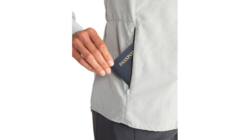 ExOfficio BugsAway Brisa Long Sleeve - Womens, Navy, Extra Small, 2101-3152-5600-XS