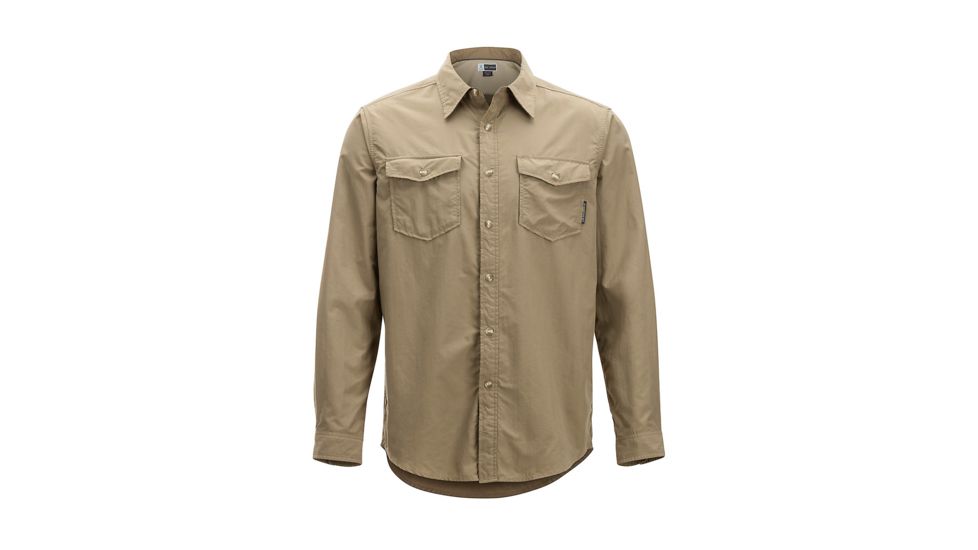 ExOfficio BugsAway Chios Long Sleeve - Men's, Walnut, Medium, 1101-3150-Walnut-M