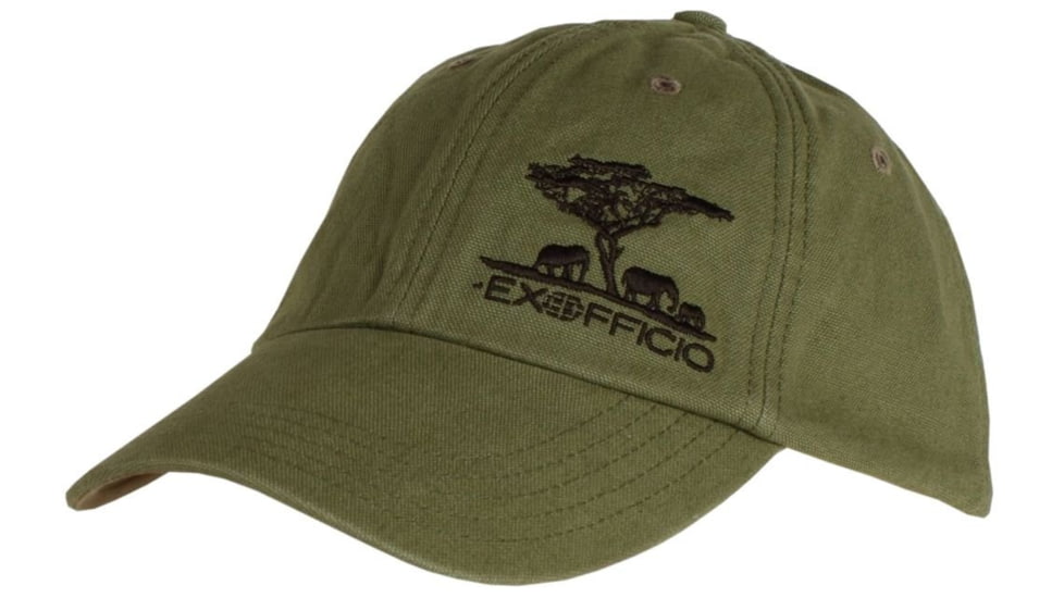 ExOfficio BugsAway Classic Cap with Graphic - Men's-Olive/Tree-One Size
