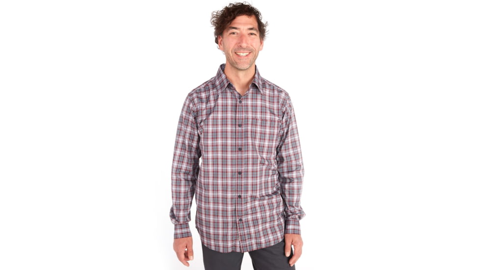 ExOfficio BugsAway Covas Long Sleeve - Mens, Vineyard, Medium, 1101-3261-3603-M