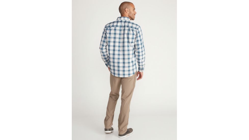 ExOfficio Bugsaway Covas Long Sleeve Top - Mens, Blue Bell, Medium, 1101-3261-5454-M