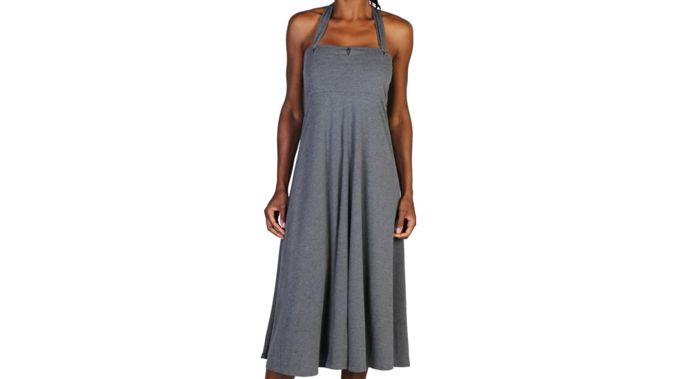 Bugsaway Leilani Multi-Way Dress - Womens -Solid Black-Medium