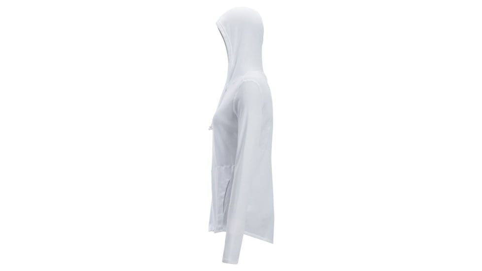 ExOfficio BugsAway Lumen Full Zip Hoody - Women's, White, S, 2111-3285-1000-S