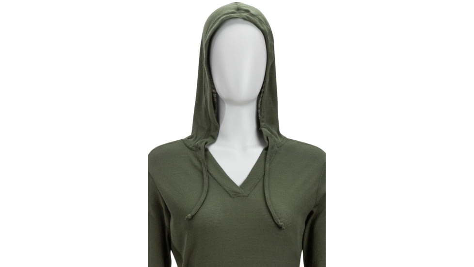 Demo, ExOfficio BugsAway Lumen Hoody - Women's, Nori, M, 21112833-6801-M