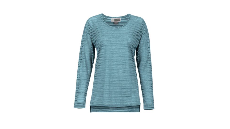 ExOfficio BugsAway Modena Long Sleeve - Women's Tunic - Women's, Algiers Blue, XL, 21113078-5328-XL