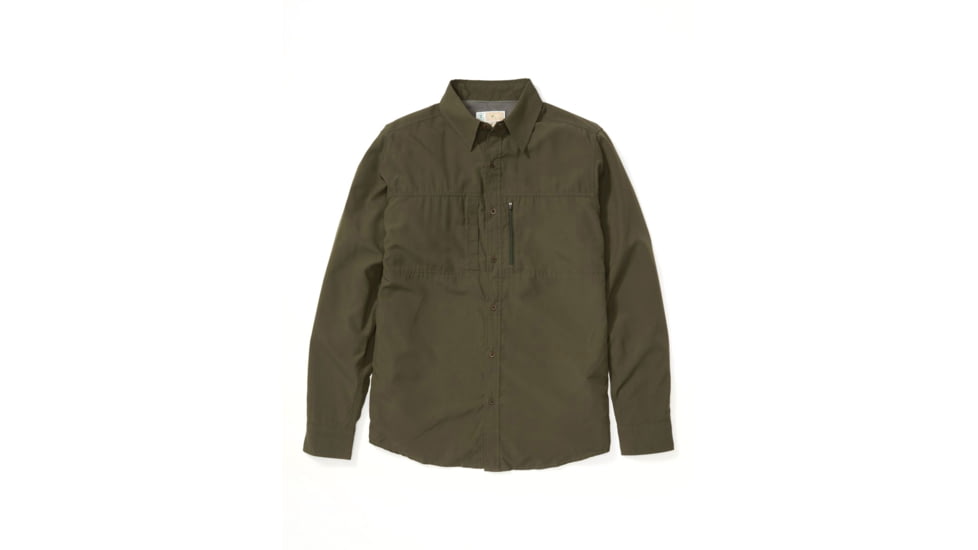 ExOfficio BugsAway Parkes Long Sleeve - Mens, Nori, Extra Large, 1101-6733-6801-XL