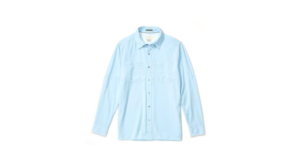 ExOfficio BugsAway Tiburon Long Sleeve - Mens, Blue Bell, Extra Large, 1101-3396-5454-XL