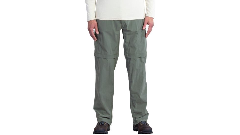ExOfficio BugsAway Ziwa Convertible Pants - Men's-Bay Leaf-Regular Inseam-40 Waist