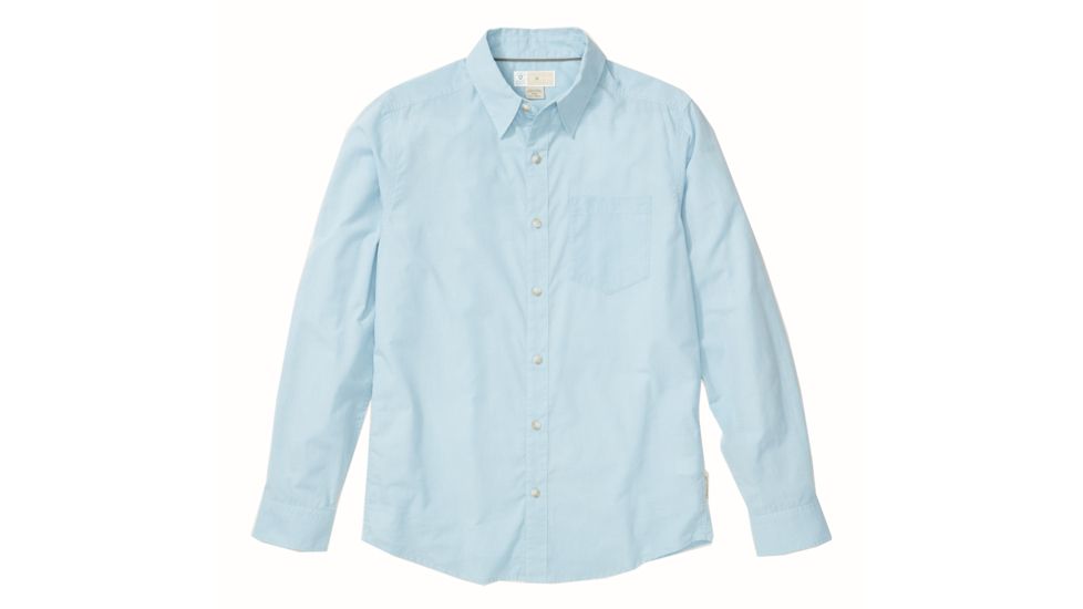 ExOfficio Demo, BA Corfu Long Sleeve Shirt - Men's, Aleutian, Medium, 1101-3345-Aleut-M-DM