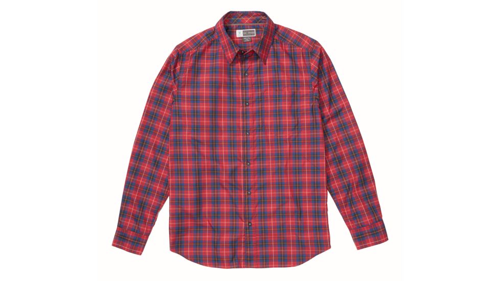 ExOfficio Demo, BA Covas Long Sleeve Shirt - Men's, Scarlet Sage, Medium, 1101-3261-SCRLTSAGE-M-DM