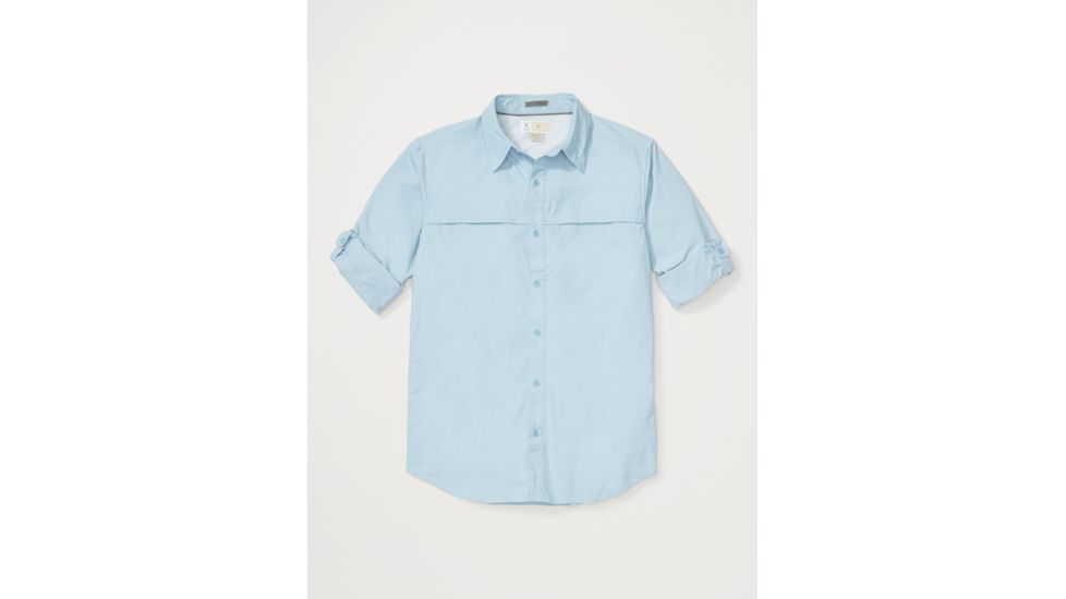 ExOfficio Demo, BA Gallatin Long Sleeve Shirt - Men's, Aleutian, Medium, 1101-3316-Aleut-M-DM