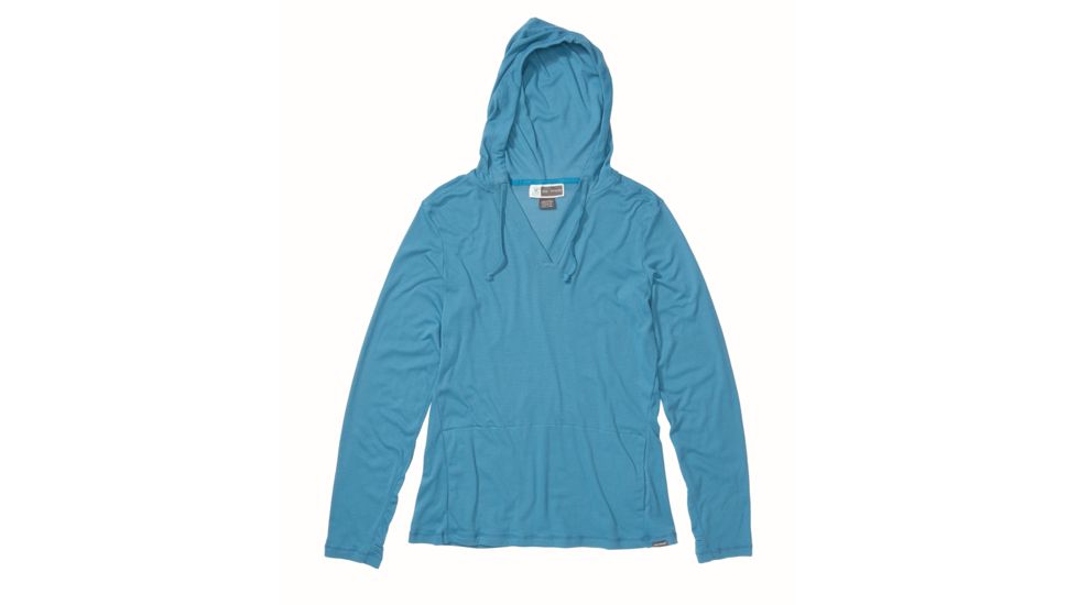 ExOfficio Demo, BA Lumen Hoody - Womens, Atlantic, Medium, 2111-2833-ATLTIC-M-DM