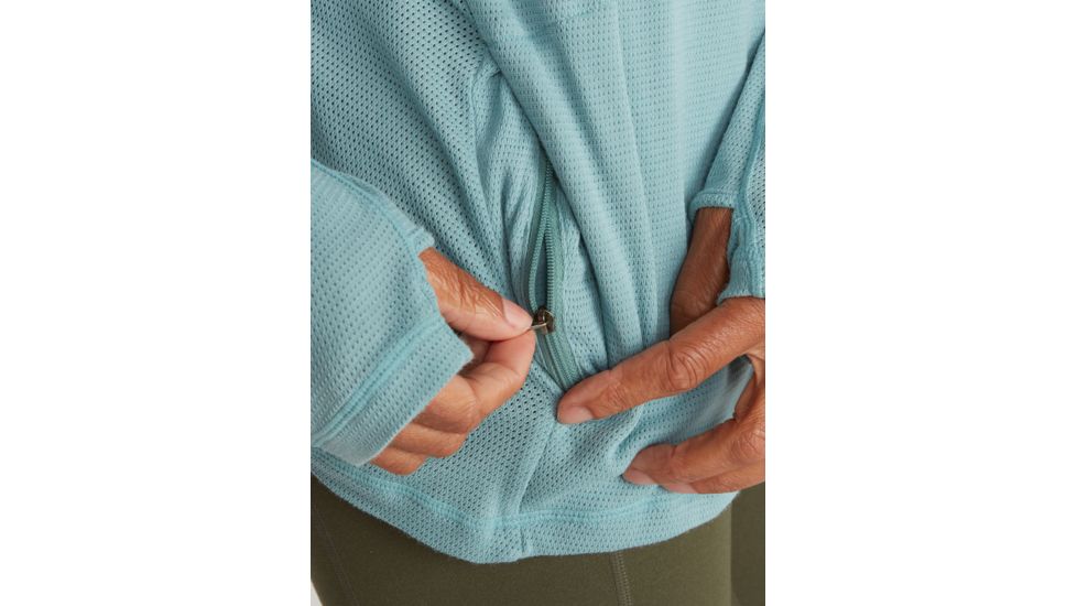 ExOfficio Demo, BA Lumen Hoody - Womens, Trellis, Medium, 2111-2833-TRL-M-DM