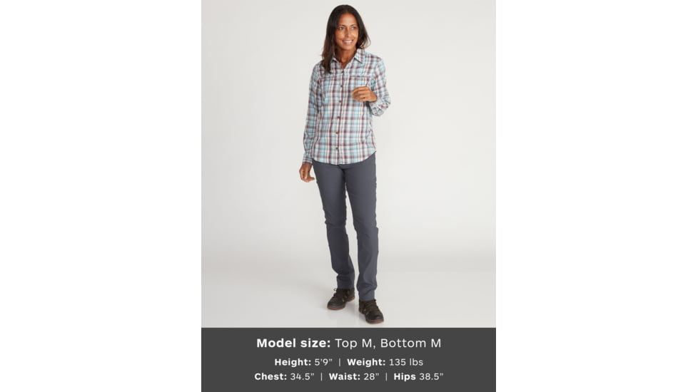 ExOfficio Demo, BA Palotina Long Sleeve Shirt - Womens, Corydalis Blue, Medium, 2101-3368-CRDALSBL-M-DM