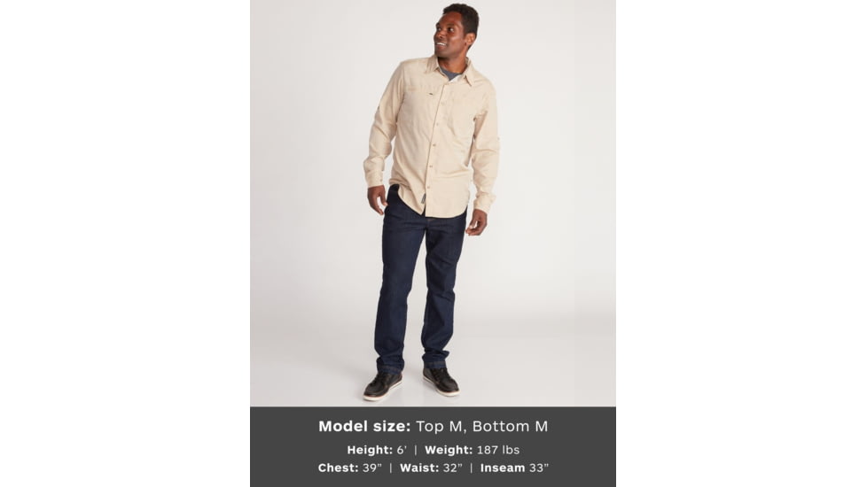 ExOfficio Demo, BA San Gil Long Sleeve Shirt - Mens, Scotch, Medium, 1101-3256-Scotch-M-DM