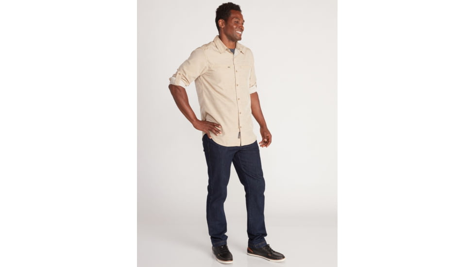 ExOfficio Demo, BA San Gil Long Sleeve Shirt - Mens, Scotch, Medium, 1101-3256-Scotch-M-DM