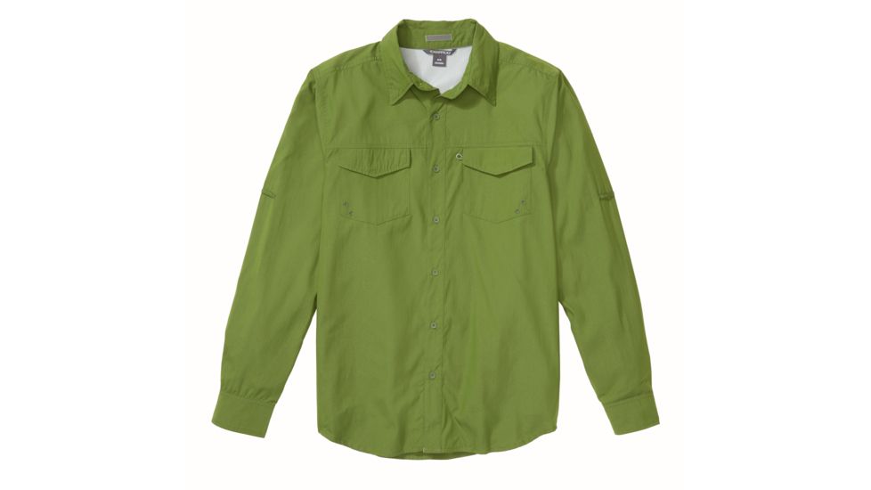 ExOfficio Demo, Estacado Long Sleeve Shirt - Men's, Alpine Green, Medium, 1001-3246-AG-M-DM