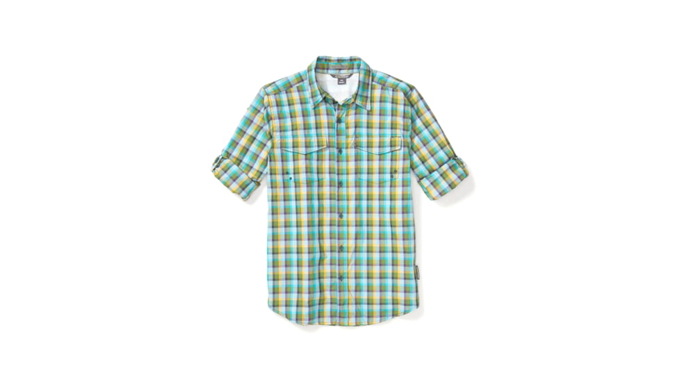 ExOfficio Demo, Estacado Long Sleeve Shirt - Mens, Ponderosa, Medium, 1001-3246-PNDRSA-M-DM