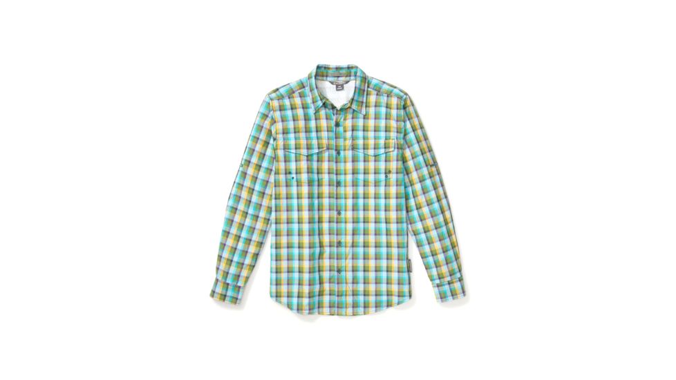 ExOfficio Demo, Estacado Long Sleeve Shirt - Mens, Ponderosa, Medium, 1001-3246-PNDRSA-M-DM