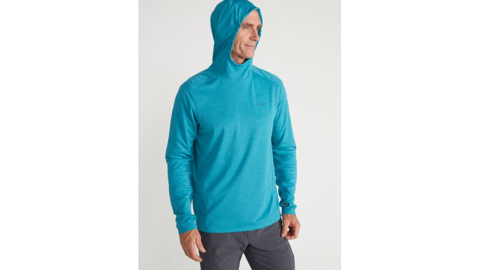ExOfficio Demo, Hyalite Hoody - Men's, Algiers Blue, Medium, 1011-3253-AlgiersBl-M-DM